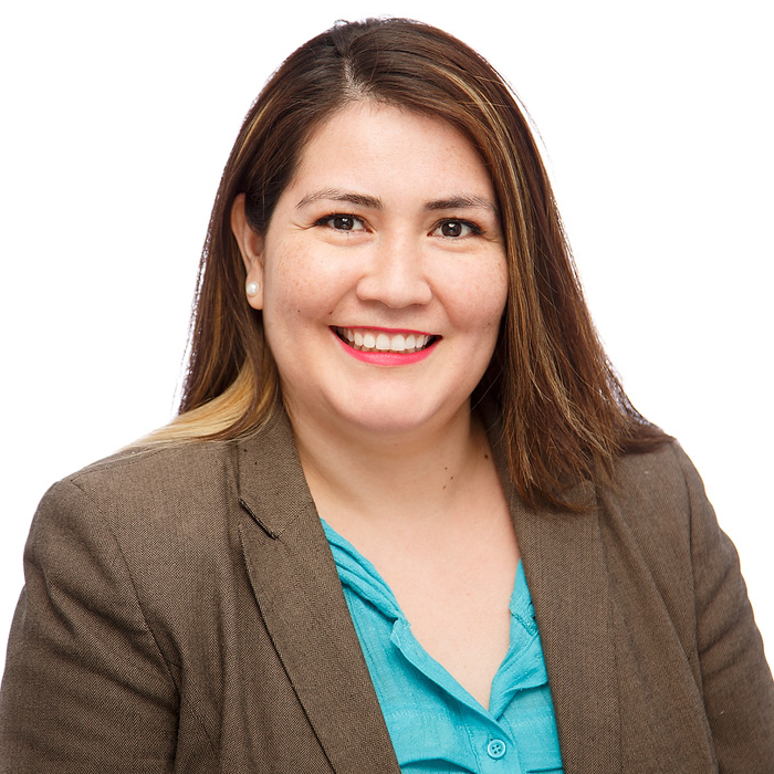 Headshot Image of Denisse Alejo on a white background at NPower Canada