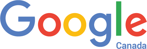 Google Canada logo in a multicolored font text