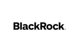 BlackRock logo in black font text