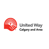 United Way Calgary and Area logo in grey and black font text with red icon